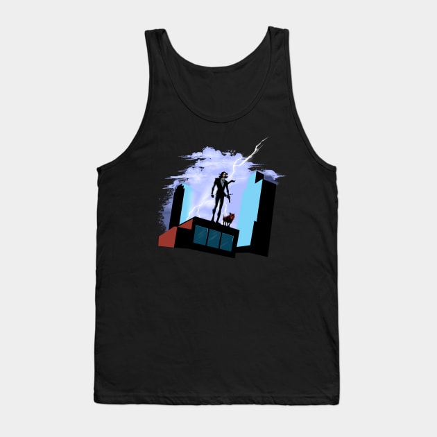 Animated John Tank Top by Zascanauta